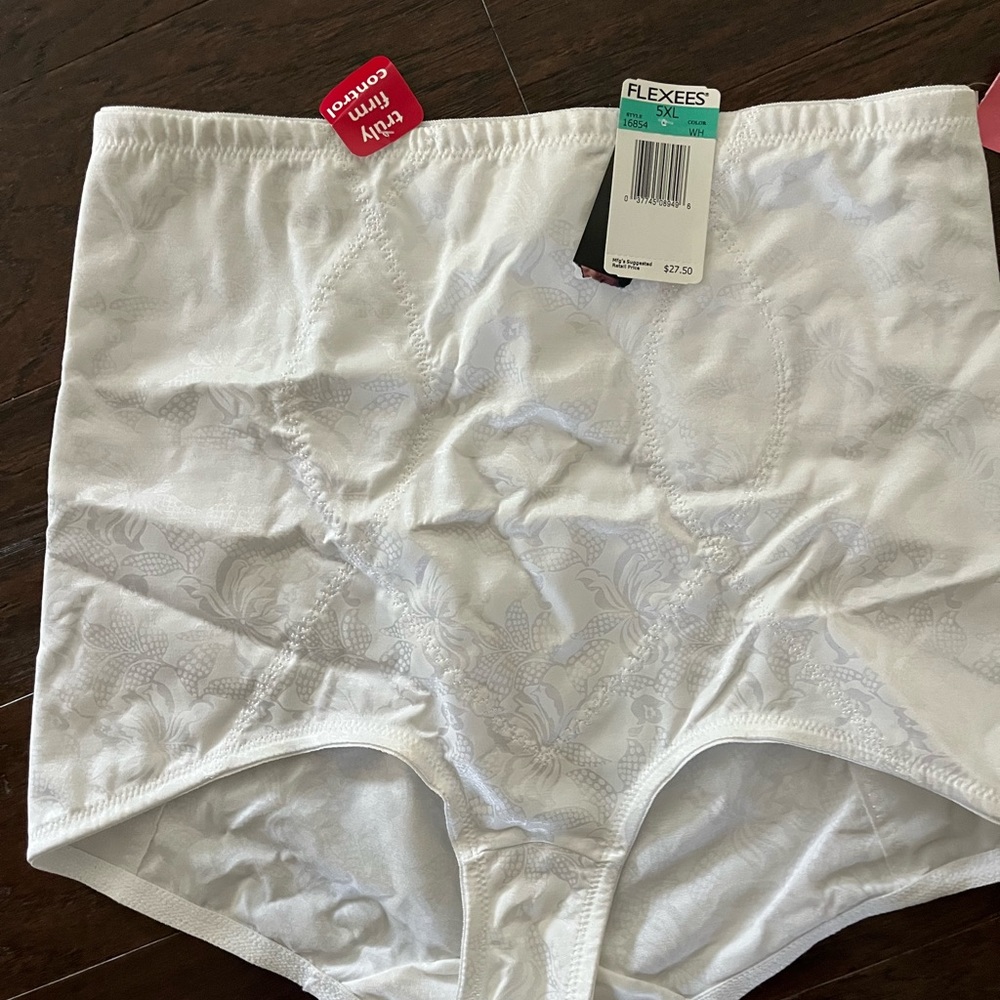 Flexees Vintage Girdle Panty Brand New Size 5 XL